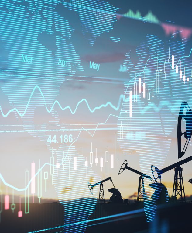 oil and gas stock overlay - seidler og